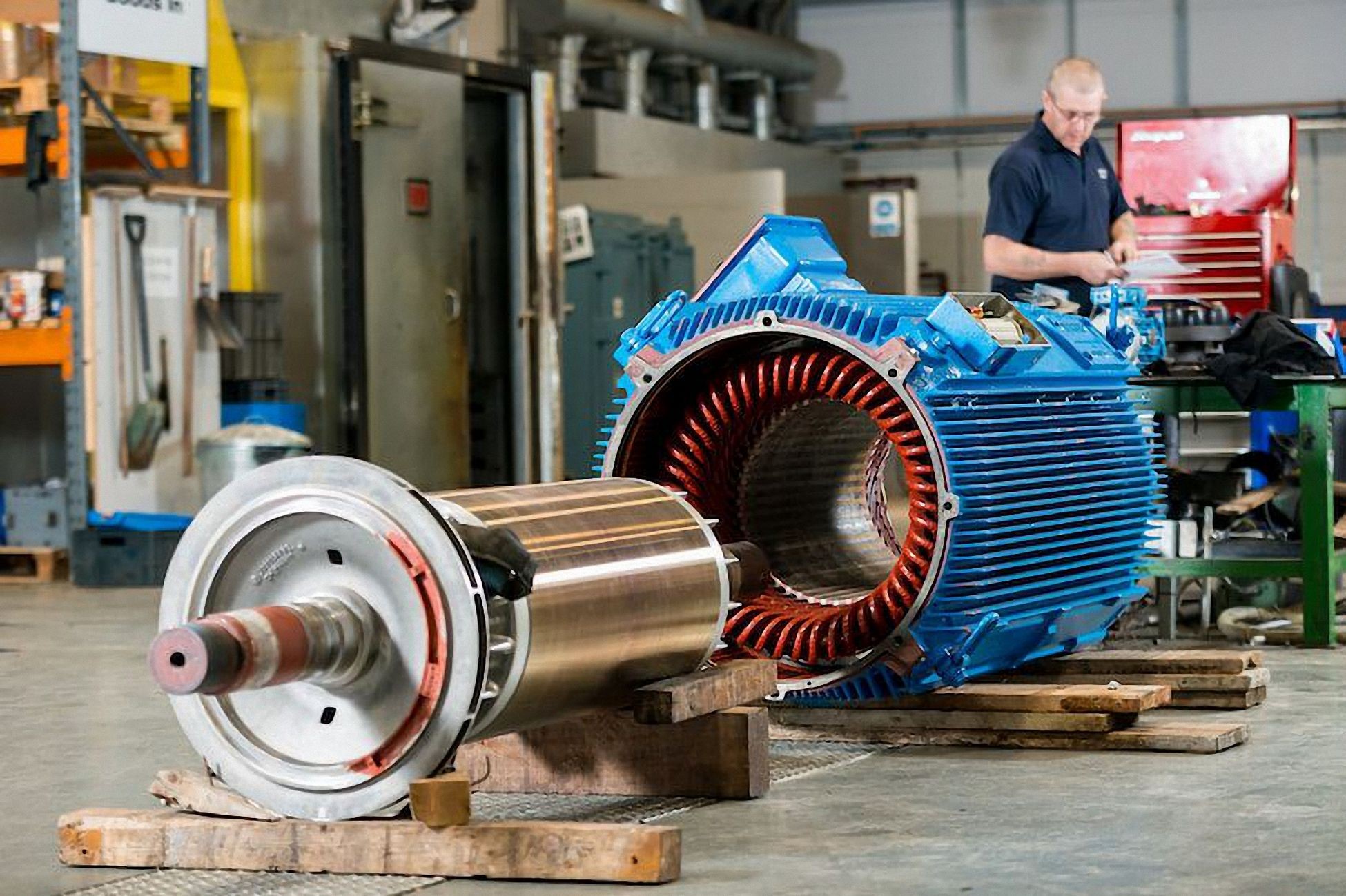 موتور جریان مستقیم (DC Motor) — illustration 2